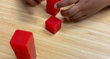 boy using hands in an ADHD assessment